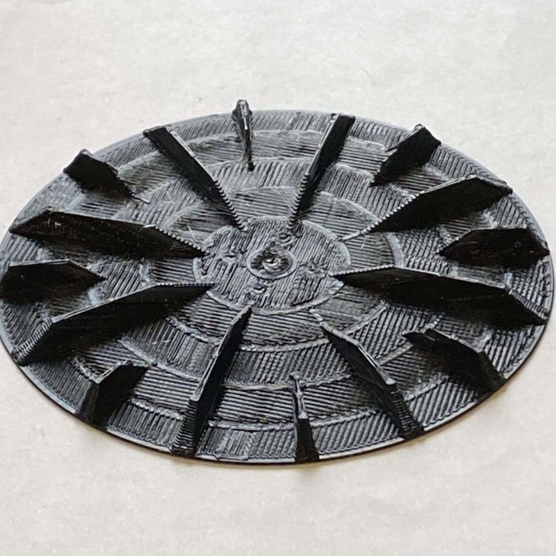 Plataforma circular para Nebari Perfecto - Diámetro 8 cm.